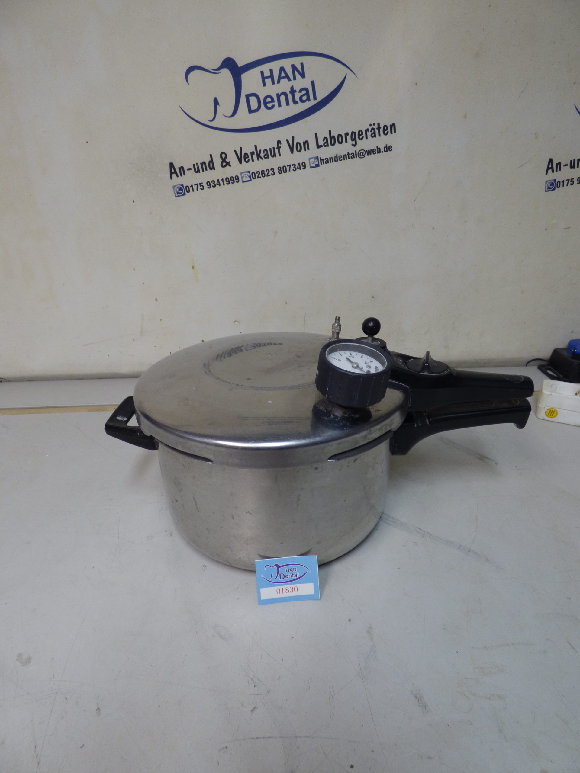 Beka Drucktopf Polymerisationsgerät Dental Zahntechnik 01830