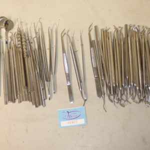 Grundbesteck Spiegel Sonde Pinzette Dental Zahntechnik 01877