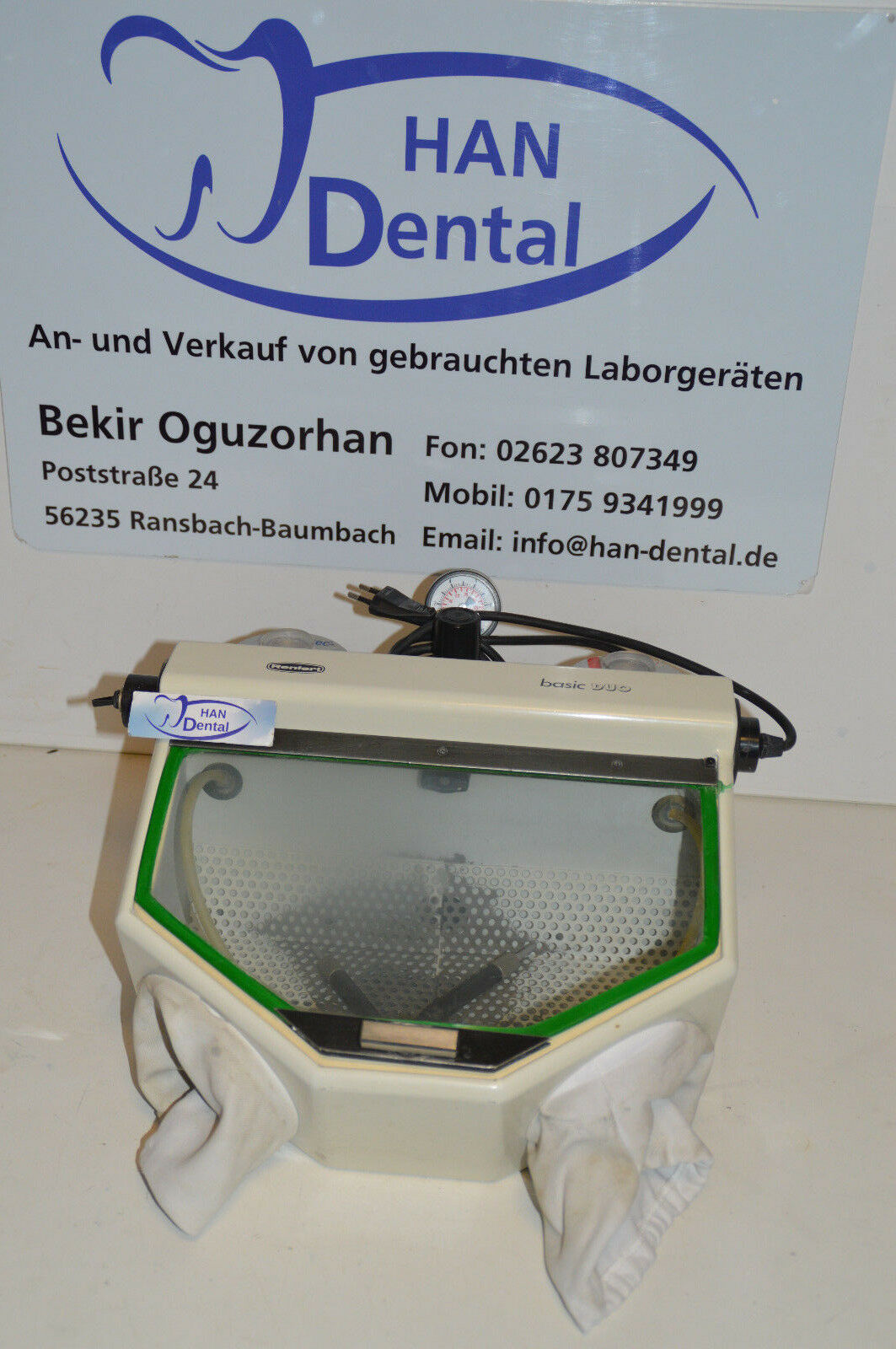 Renfert Sandstrahlgerät Basic Dio Sandstrahler 1034 – Bild 3