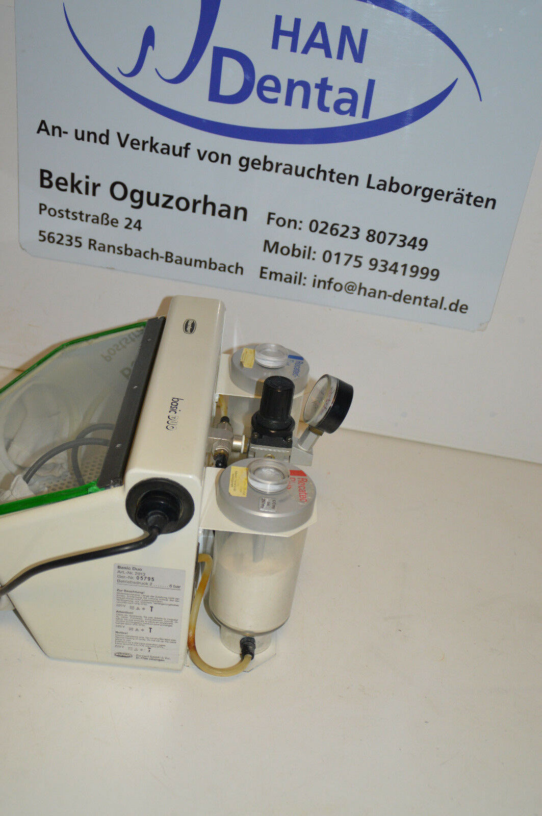 Renfert Sandstrahlgerät Basic Dio Sandstrahler 1034 – Bild 5