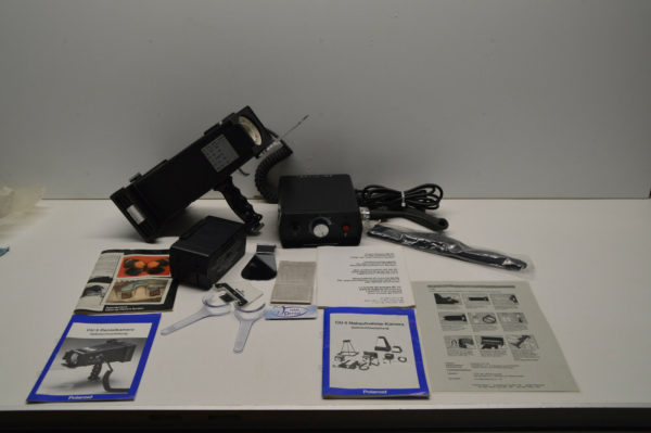 Polaroid CU-5 Dentalkamera sehr viel Zubehör + Koffer 0895 – Bild 3
