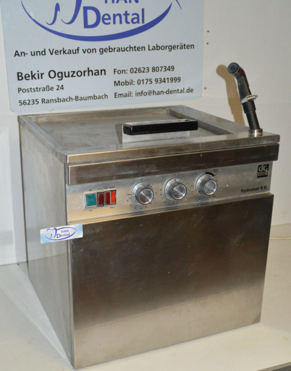 Leleux Hydromat 6 K DG Leleux Ausbrühgerät Dental 1039