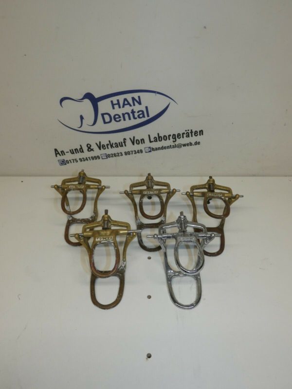 Metallartikulator Artikulator 5 Stück Dental 1716