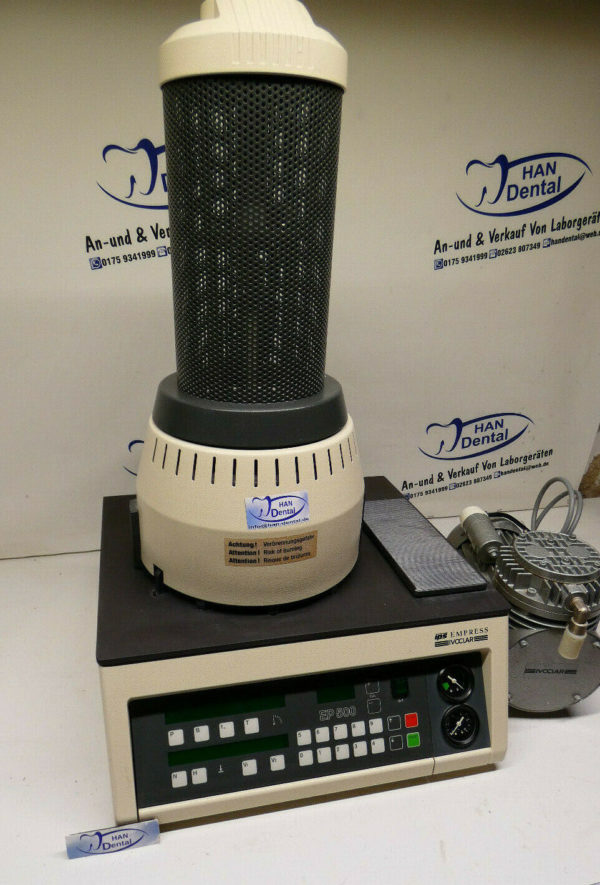 Keramik-Pressofen EP 500 IPS Empress von Ivoclar mit Pumpe 1454