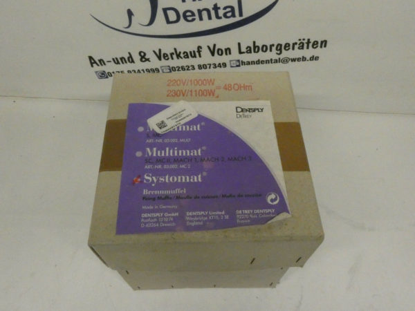 Denstply Multimat Brennmuffel neu Dental 1450 – Bild 4
