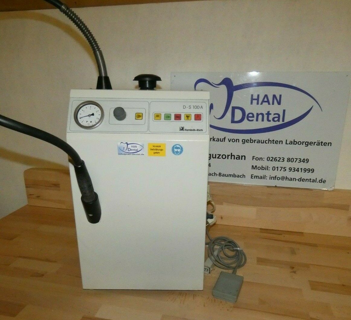 Harnisch Rieth TYP  D-S100 A Dampfstrahler  Dental  1647 – Bild 3