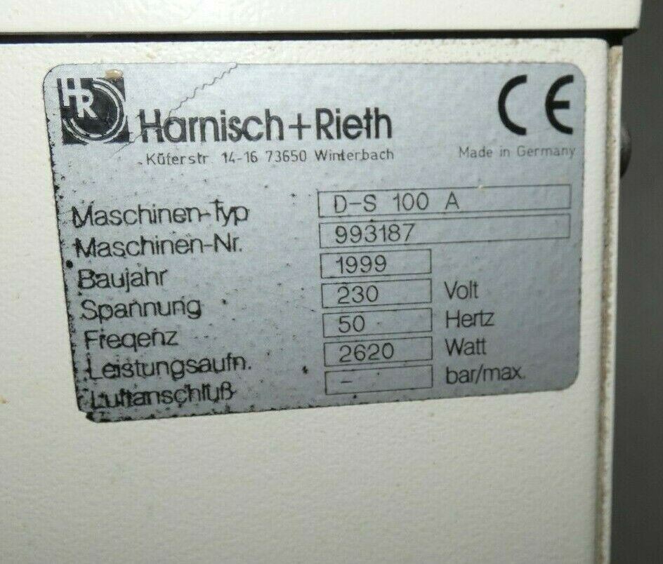 Harnisch Rieth TYP  D-S100 A Dampfstrahler  Dental  1647 – Bild 6