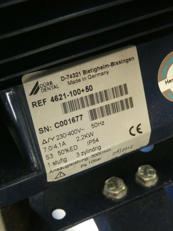 DÜRR Dental Kompressor  4621-100+50 Tandem Dental 1822 – Bild 12