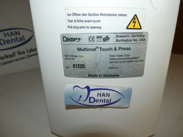 Keramikofen Keramikbrennofen Denstply Multimat Touch&Press ohne Touchdisplay – Bild 9