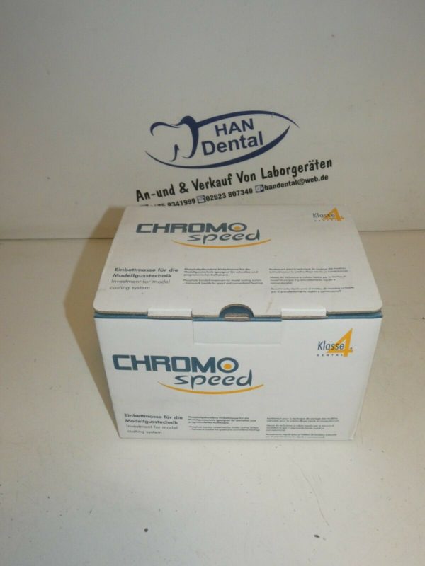 Chromo Speed Klasse 4 Einbettmasse Zahntechnik  Dental 1673