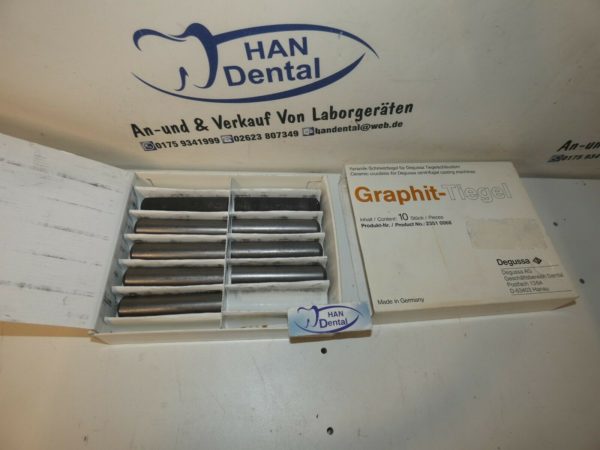 Degussa Graphit Tiegel  Keramik Schmelztiegel f. Tiegelschleuder  Dental 1820 – Bild 3